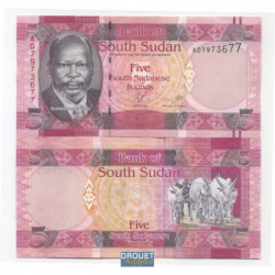 Soudan du sud pick n° 6