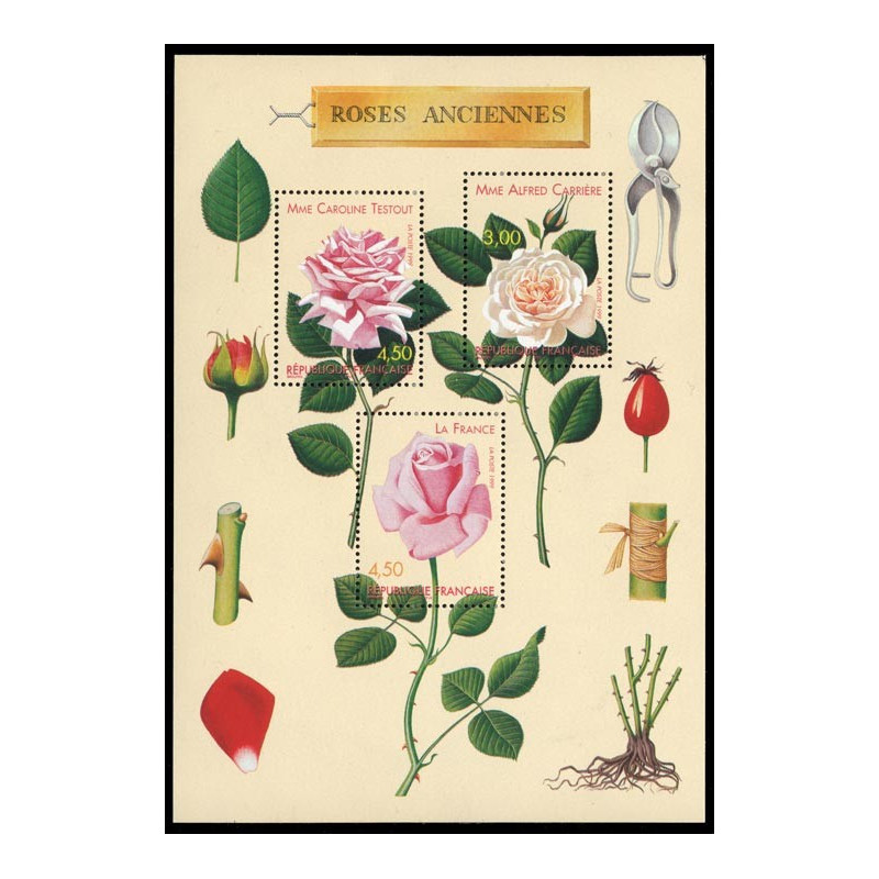 24 (3248/50) N°-yvert Blocs De France 1999