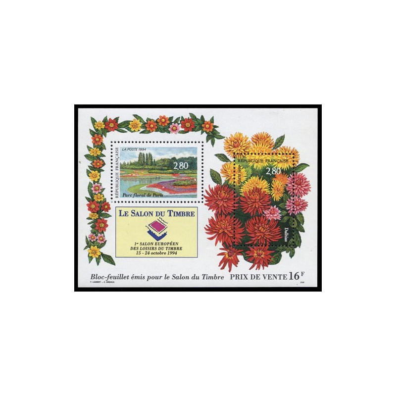 16 (2909/10) N°-yvert Blocs De France 1994