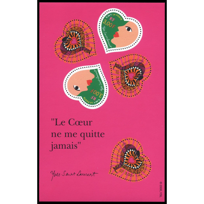 27 (3295/96) N°-yvert Blocs De France 2000