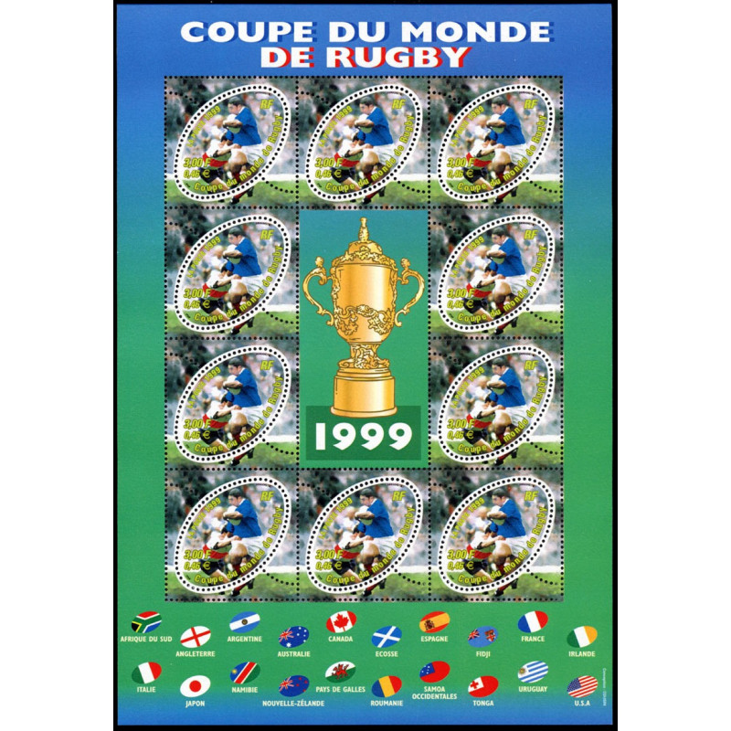 26 (3280) N°-yvert Blocs De France 1999