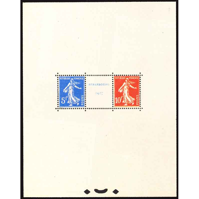 2 (241/42) N°-yvert Blocs De France 1927