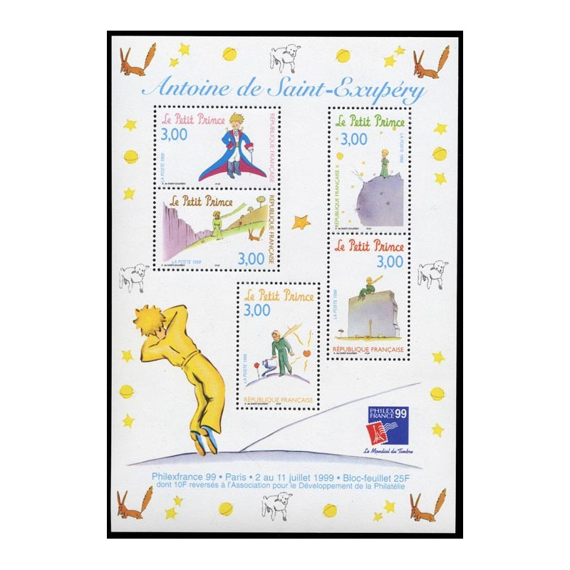 20 (3175/79) N°-yvert Blocs De France 1998