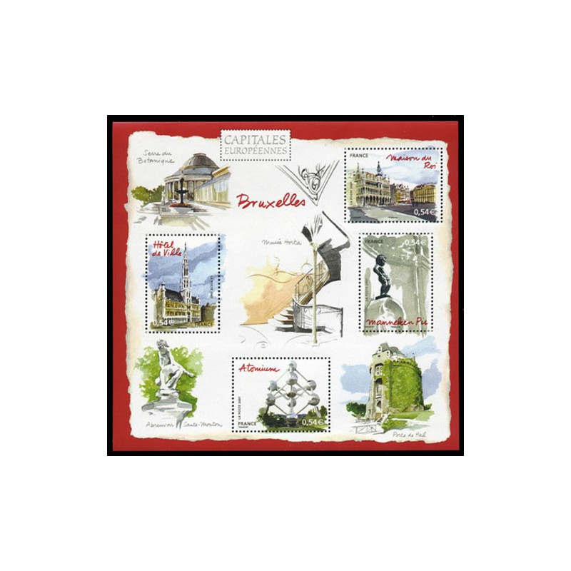 111 (4073/76) N°-yvert Blocs De France 2007