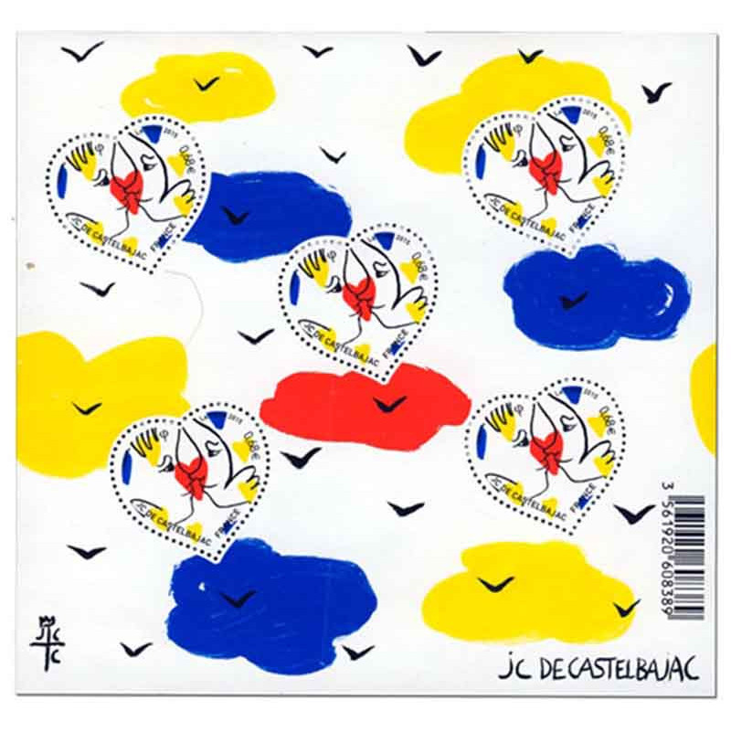 136 (4924) N°-yvert Blocs De France 2015