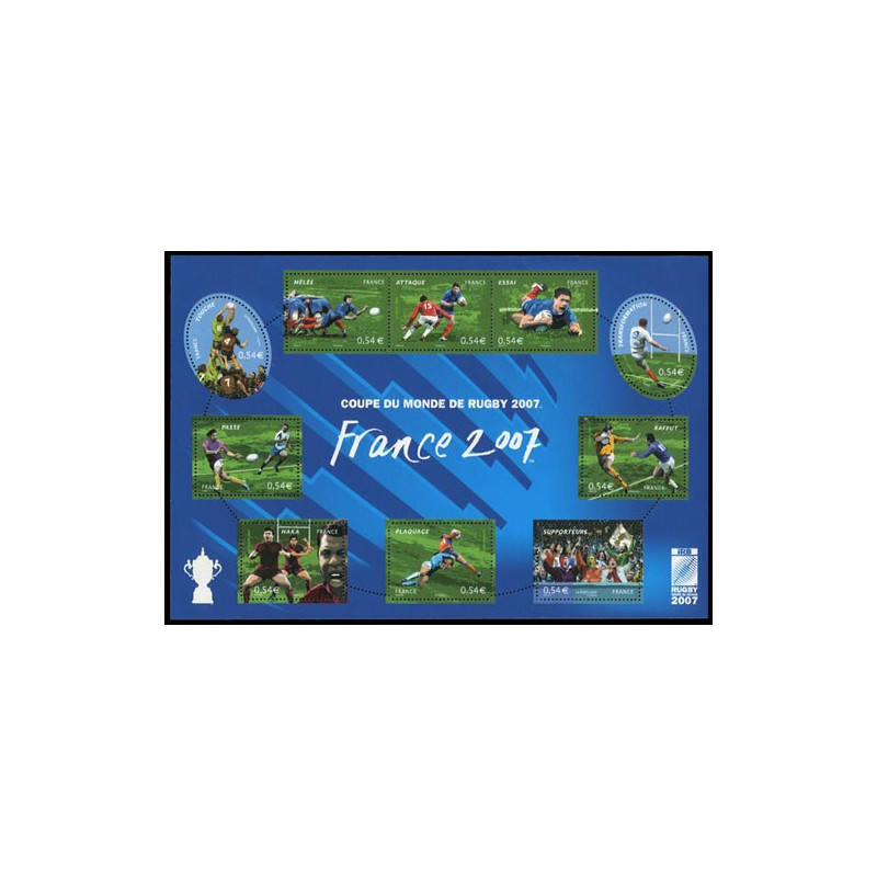 110 (4063/72) N°-yvert Blocs De France 2007