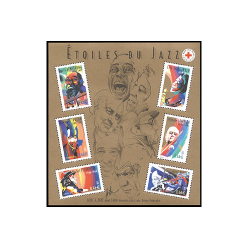 50 (3500a/05a N°-yvert Blocs De France 2002