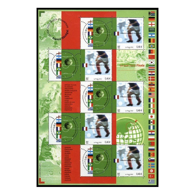 49 (3483/84) N°-yvert Blocs De France 2002