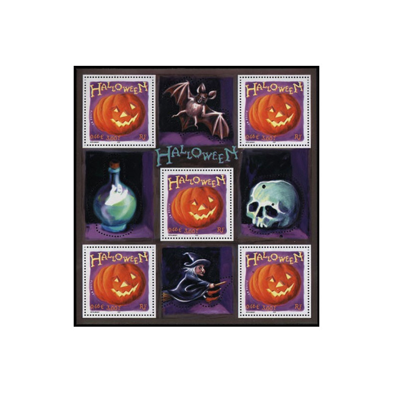 40(3428) N°-yvert Blocs De France 2001