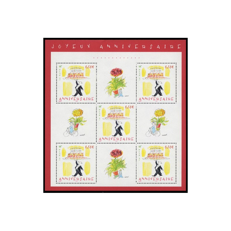 75 (3688) N°-yvert Blocs De France 2004