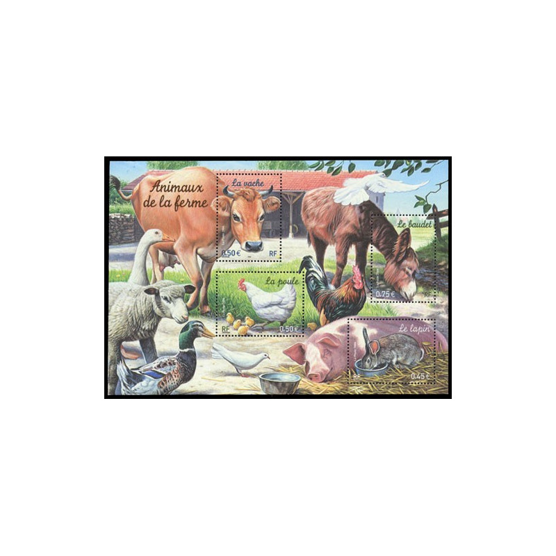 69 (3662/65) N°-yvert Blocs De France 2004