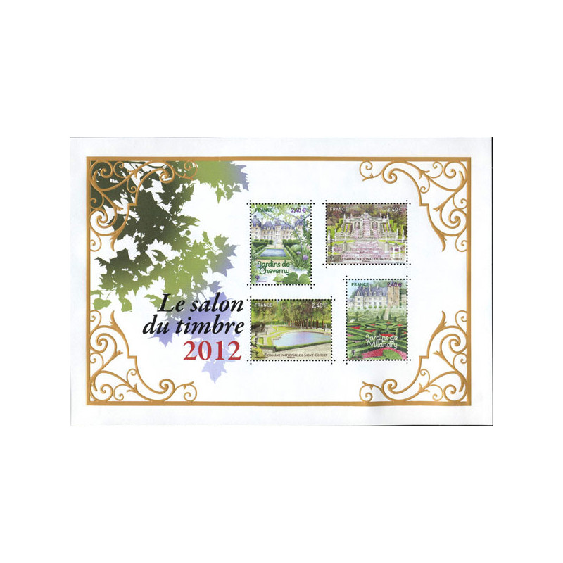 132 (4580/4664) -fn°-yvert Blocs De France 2012