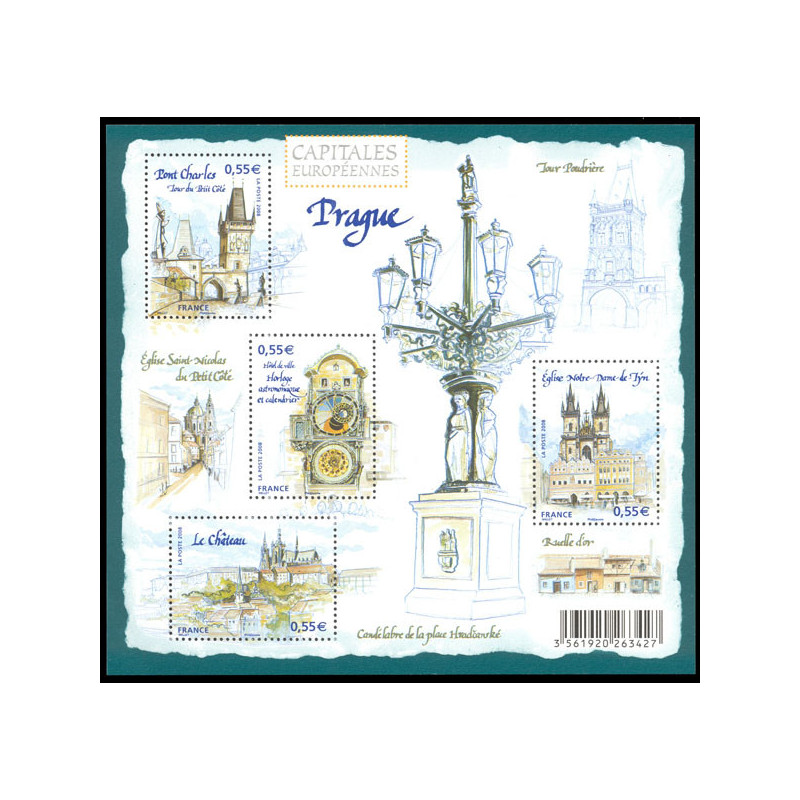 126 (4301/04) N°-yvert Blocs De France 2008