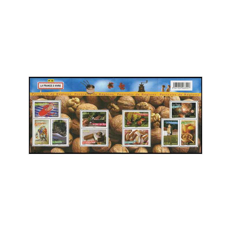 125 (4260/69) N°-yvert Blocs De France 2008