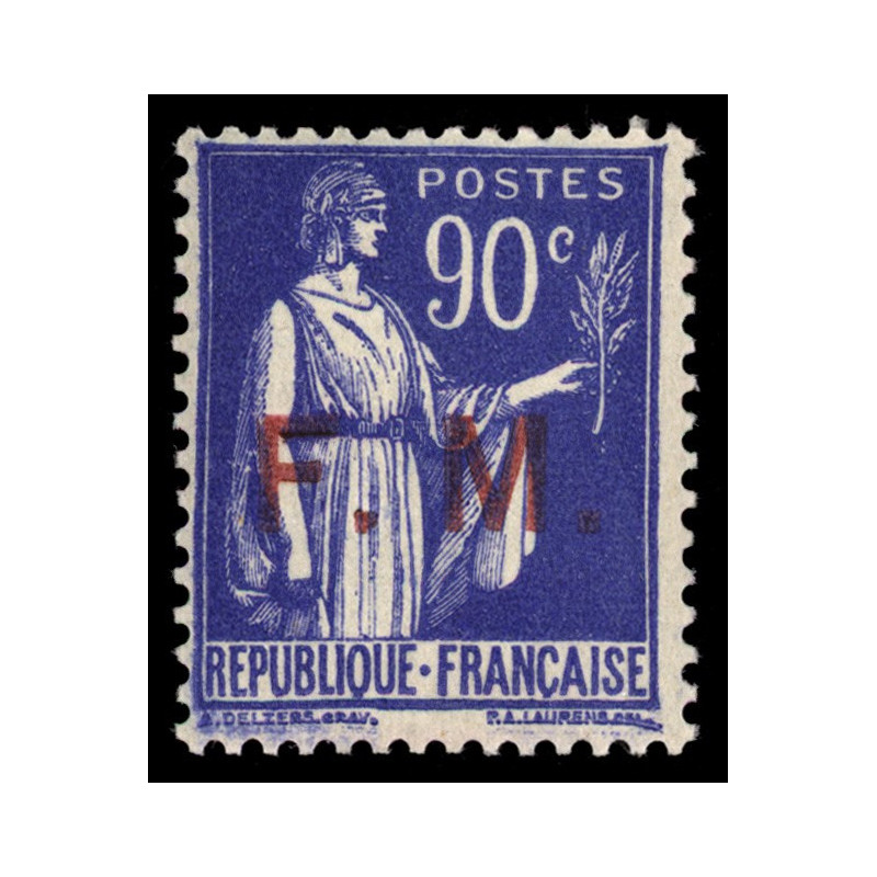 9 N°-yvert Franchise Militaire 1939