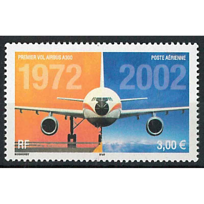 65c N°-yvert Poste Aérienne 2002