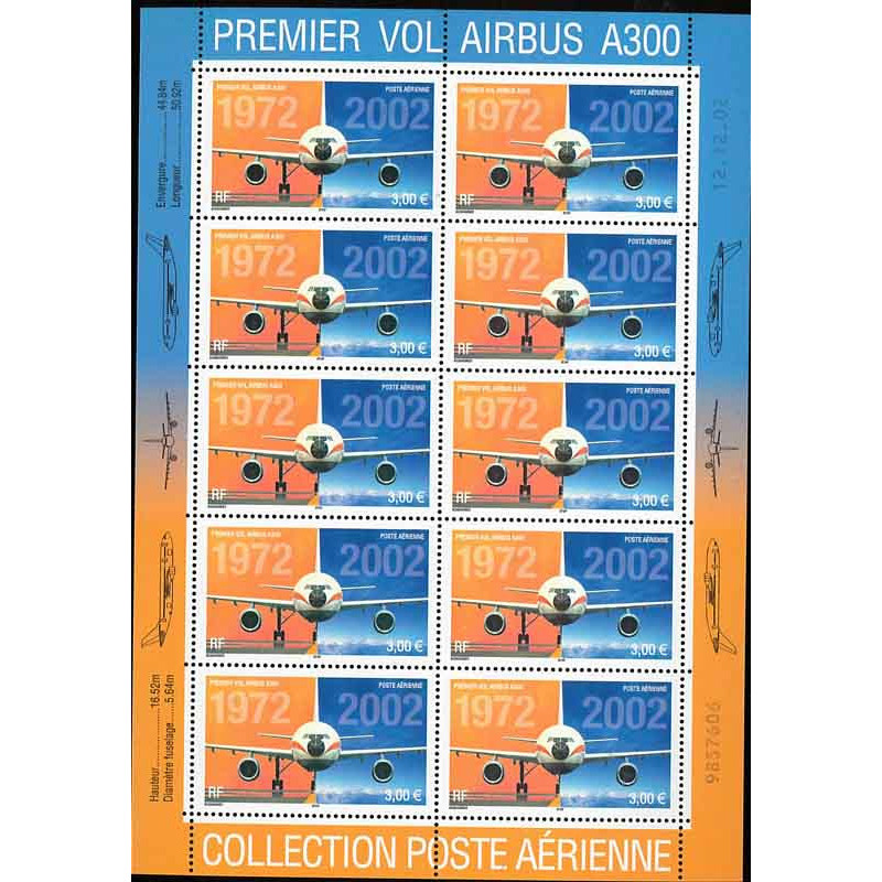 65a -fn°-yvert Poste Aérienne 2002