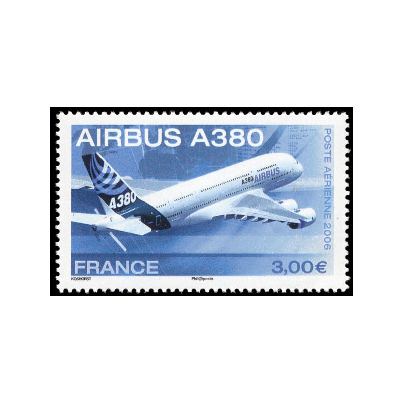 69 N°-yvert Poste Aérienne 2006