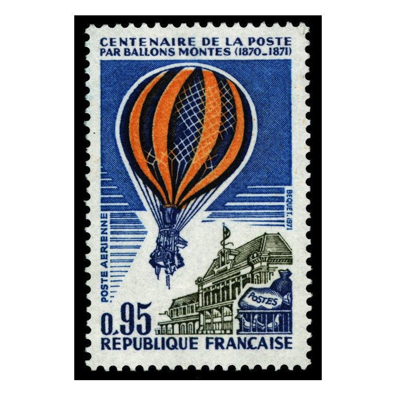 45 N°-yvert Poste Aérienne 1971