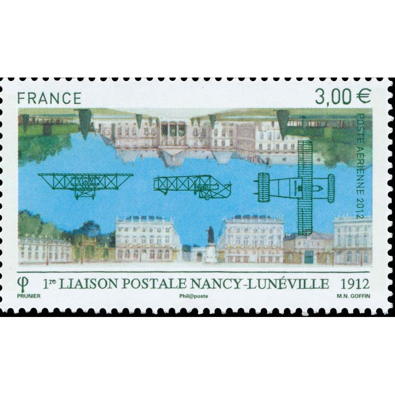 75 N°-yvert Poste Aérienne 2012