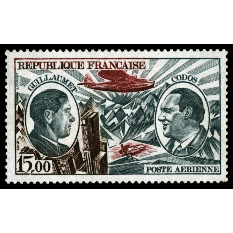 48b N°-yvert Poste Aérienne 1973