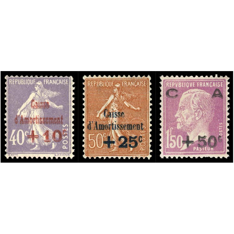 249/251 N°-yvert Poste 1928