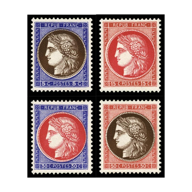 348/351 N°-yvert Poste 1937