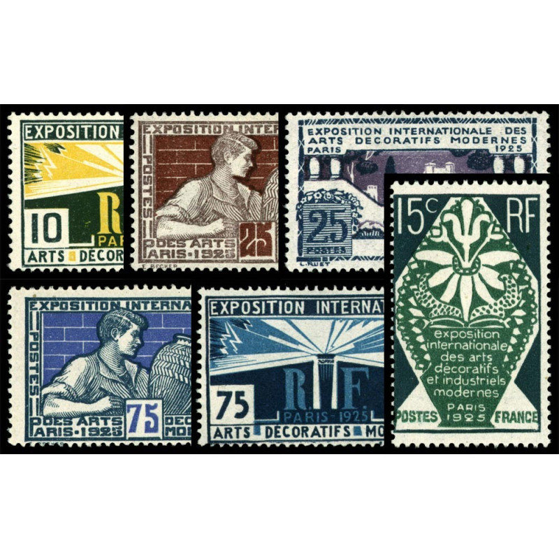 210/215 N°-yvert Poste 1924