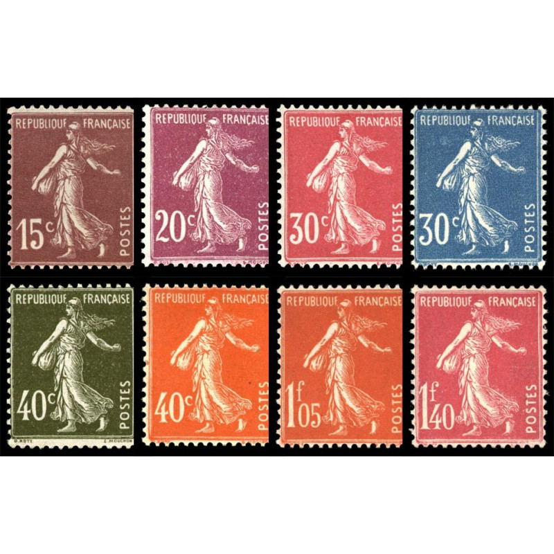 189/196 N°-yvert Poste 1924