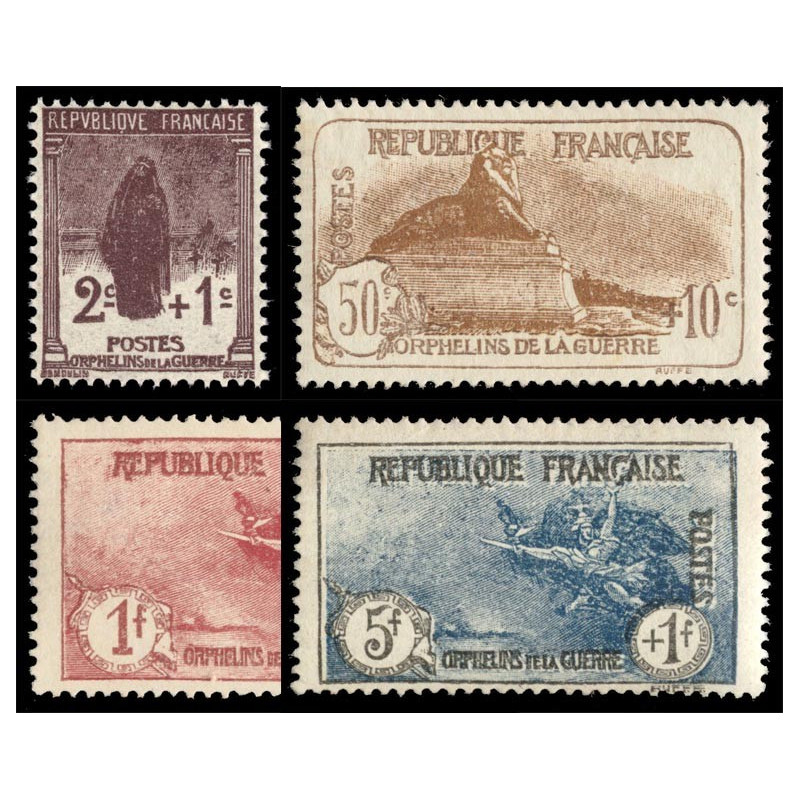 229/232 N°-yvert Poste 1926