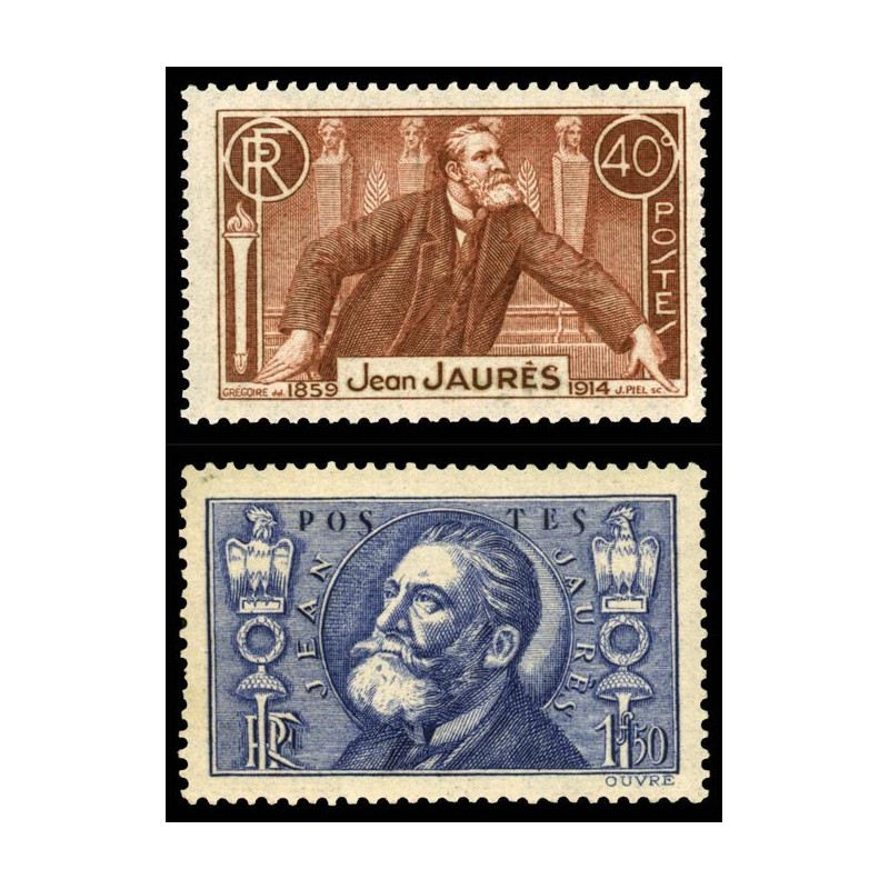 318/319 N°-yvert Poste 1936