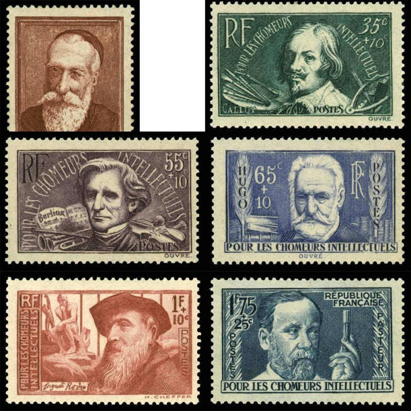 380/385 N°-yvert Poste 1938