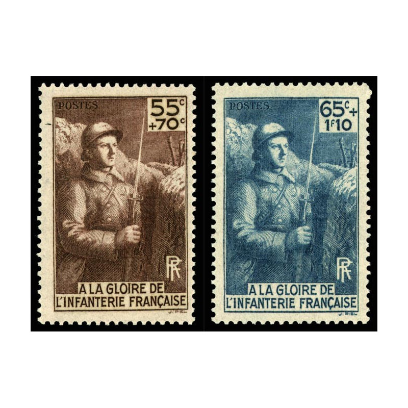 386/387 N°-yvert Poste 1938