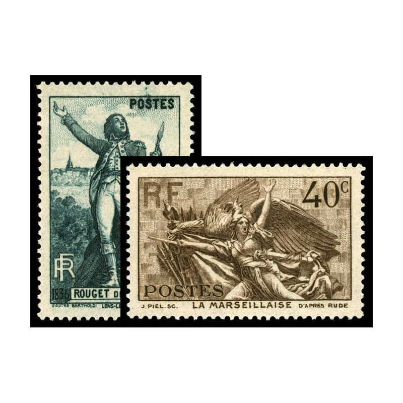 314/315 N°-yvert Poste 1936