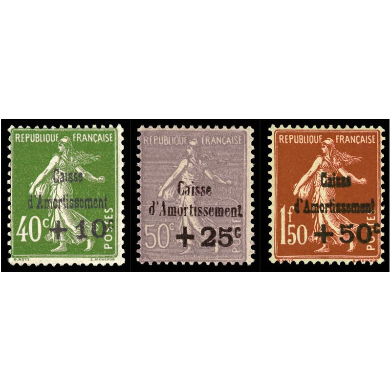 275/277 N°-yvert Poste 1931