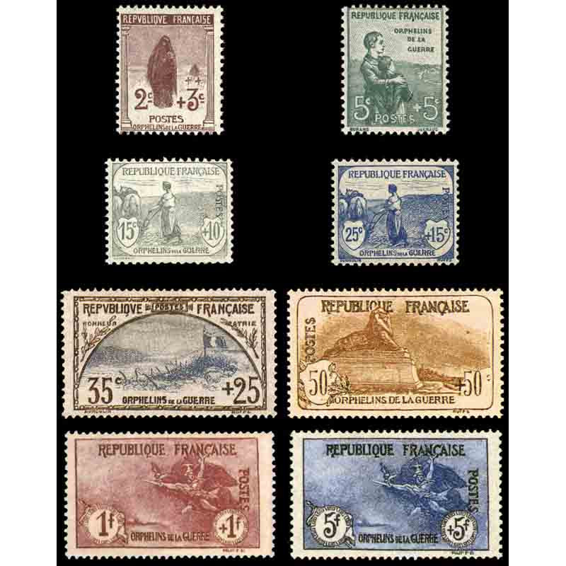 148/155 N°-yvert Poste 1917