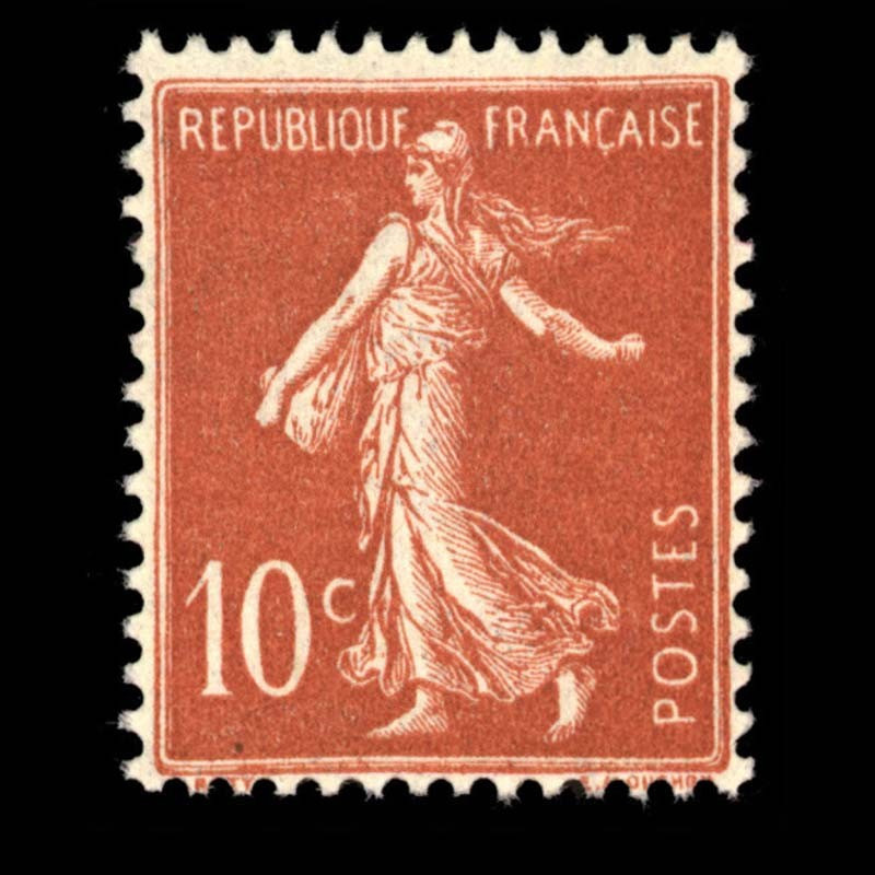 135 N°-yvert Poste 1906