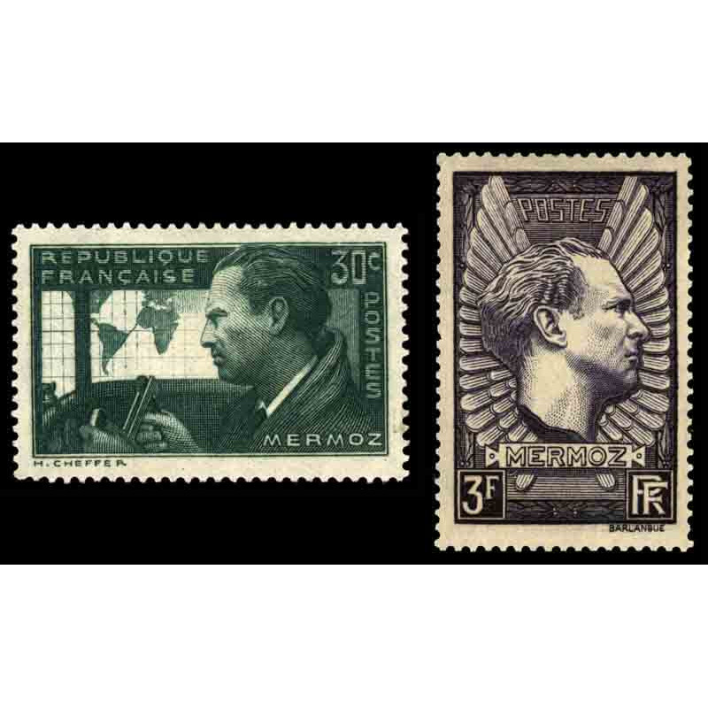 337/338 N°-yvert Poste 1937