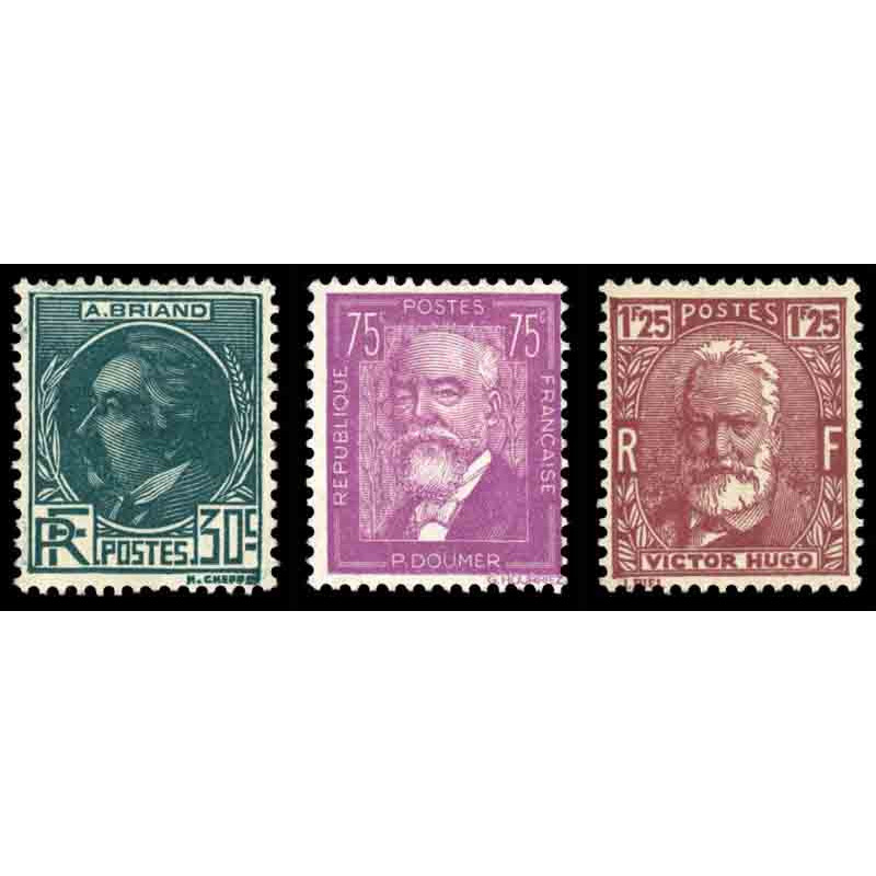 291/293 N°-yvert Poste 1933