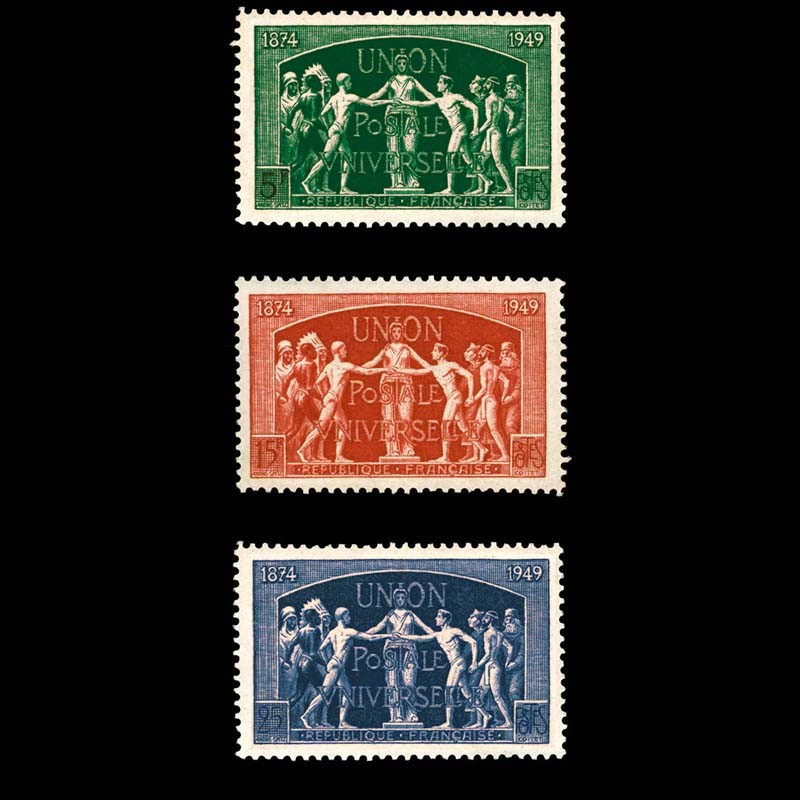 850/852 N°-yvert Poste 1949