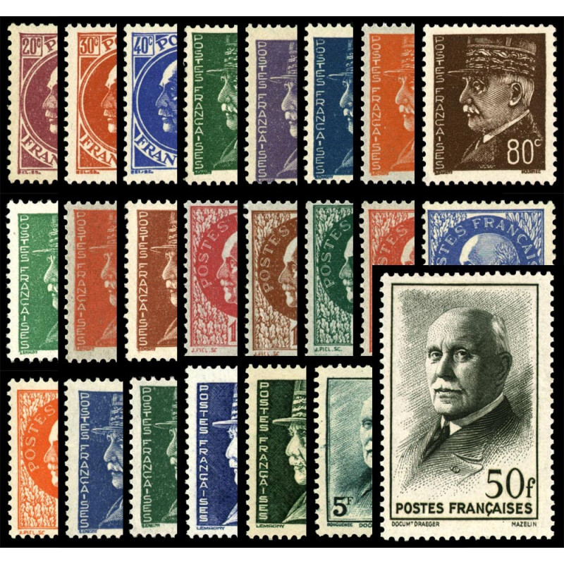 505/525 N°-yvert Poste 1941