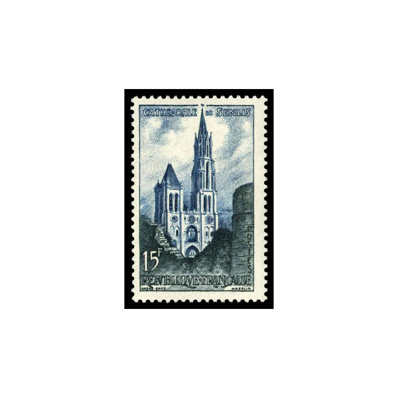 1165 N°-yvert Poste 1958