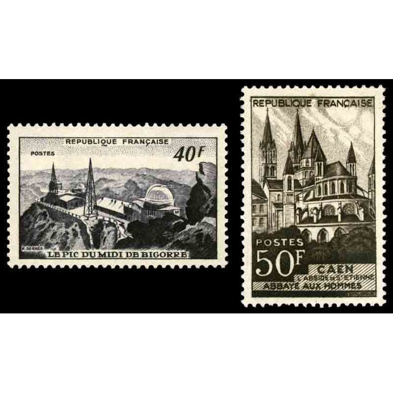 916/917 N°-yvert Poste 1951