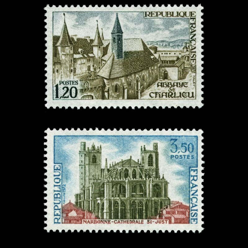 1712/1713 N°-yvert Poste 1972