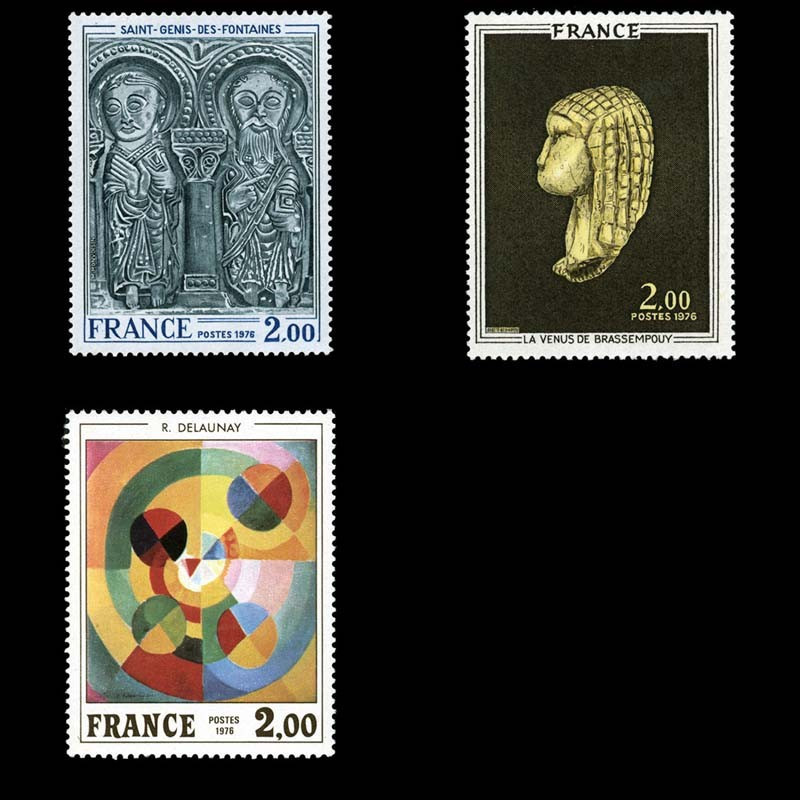 1867/1869 N°-yvert Poste 1976