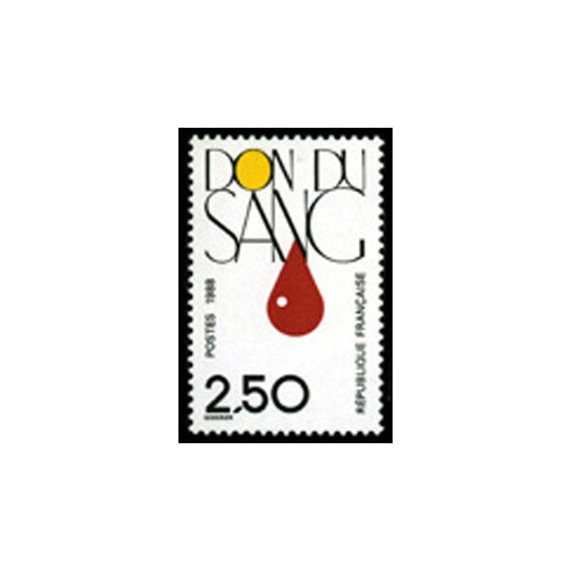 2528 N°-yvert Poste 1988