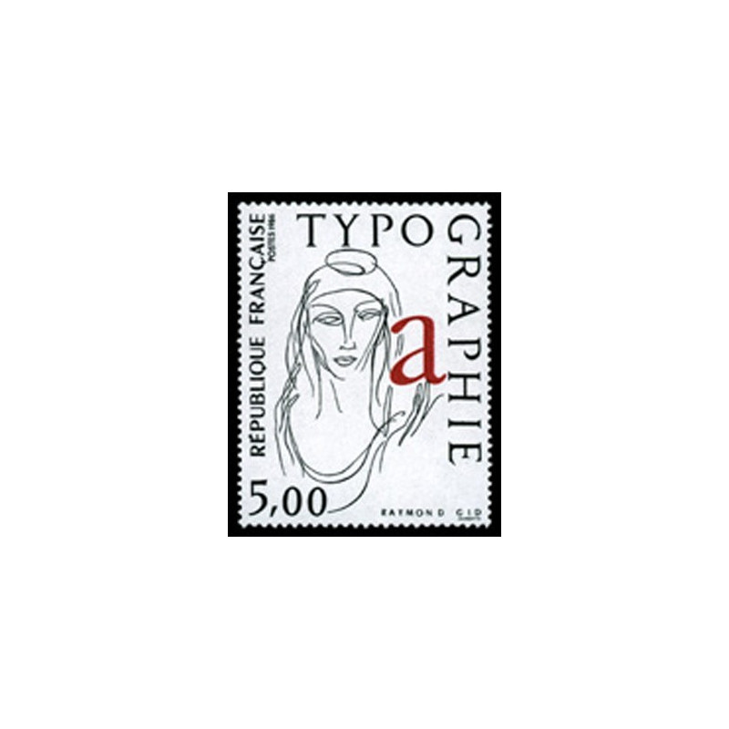 2407 N°-yvert Poste 1986