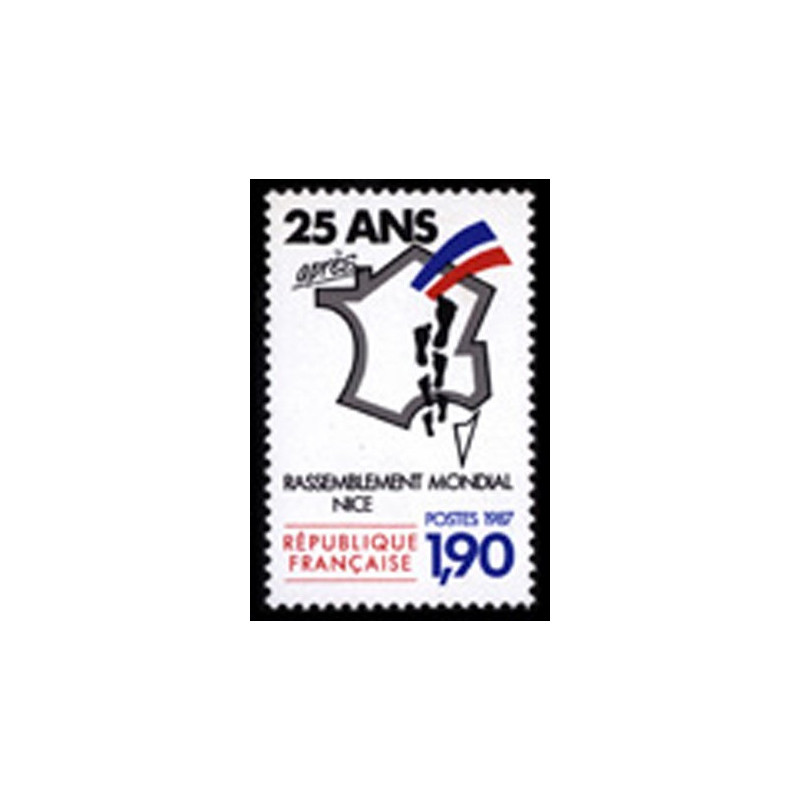 2481 N°-yvert Poste 1987