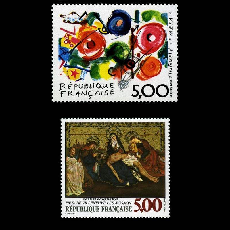 2557/2558 N°-yvert Poste 1988