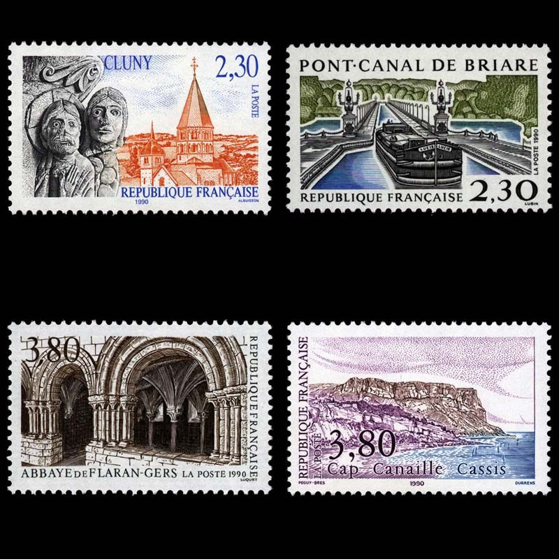 2657/2660 N°-yvert Poste 1990